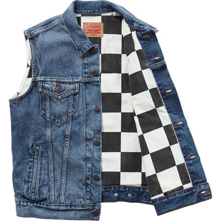 Supreme Levi's Trucker Vest – CURATEDSUPPLY.COM