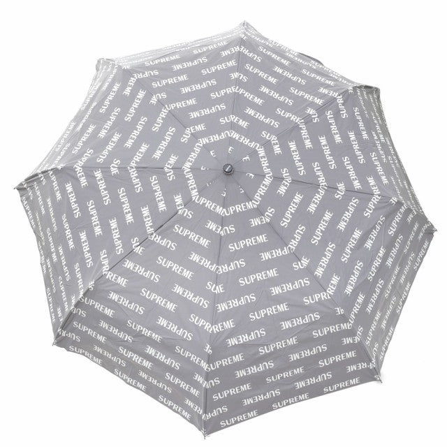 Supreme ShedRain Reflective Repeat Umbrella Silver