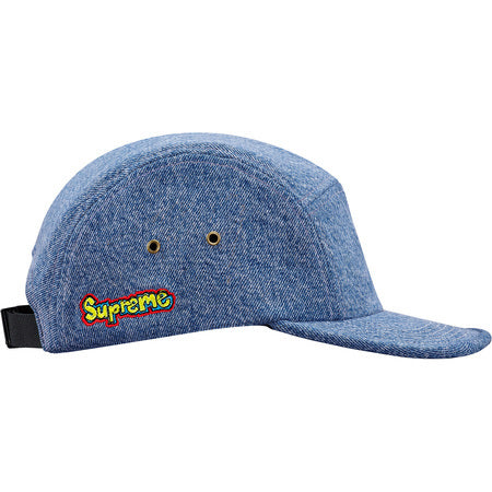 Supreme Denim Skate Logo Camp Cap Blue – CURATEDSUPPLY.COM